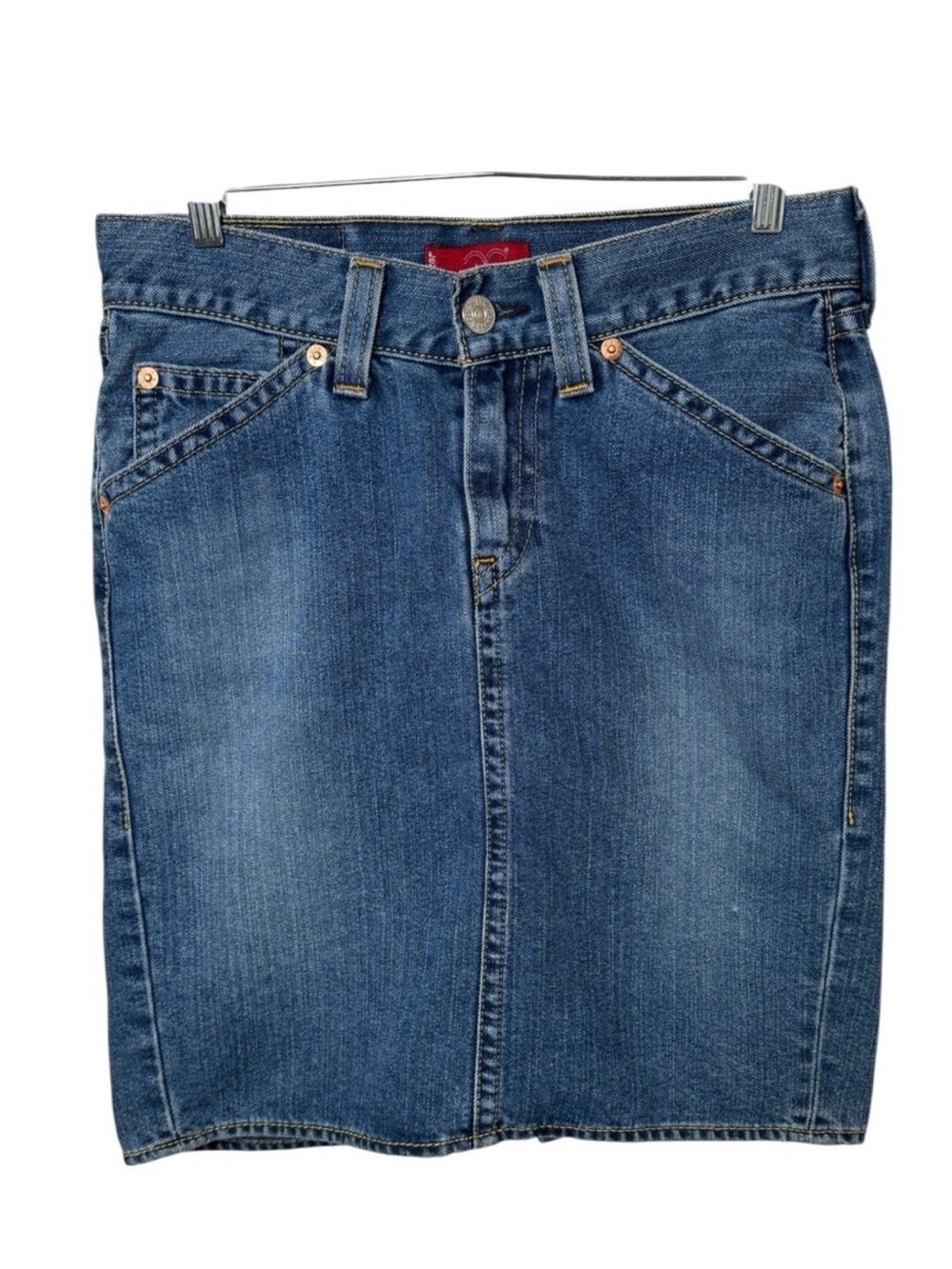 Levi's vintage Blue Denim Straight Skirt